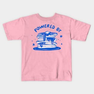 Powered by Pancakes Kids T-Shirt